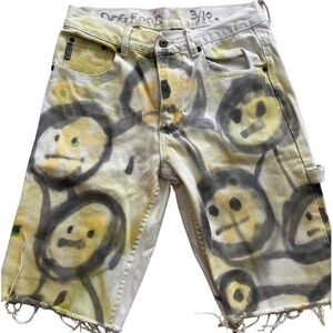 Custom Dickeys Graffiti Shorts
